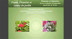 Desktop Screenshot of frankfleuriste.com